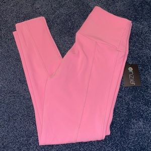Onzie Pink Ribbed leggings